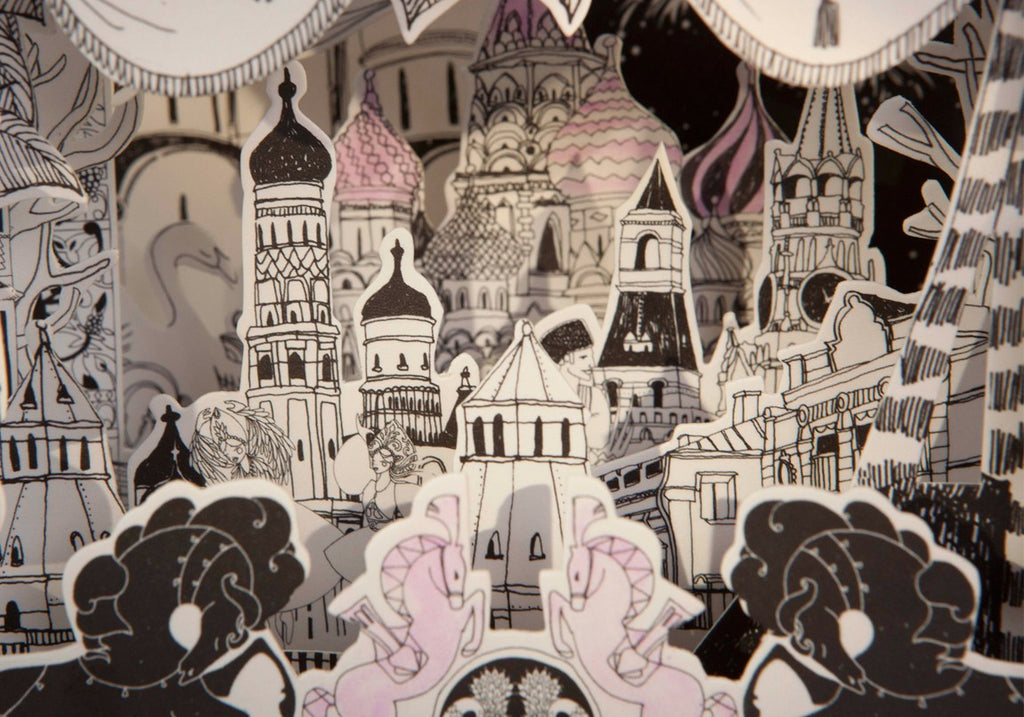 Moscou à colorier - 3D Color City