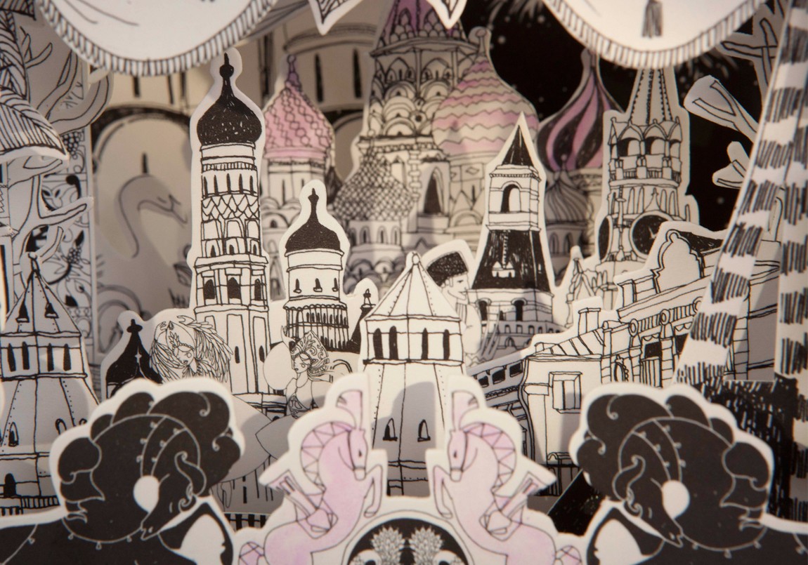 Moscou à colorier - 3D Color City