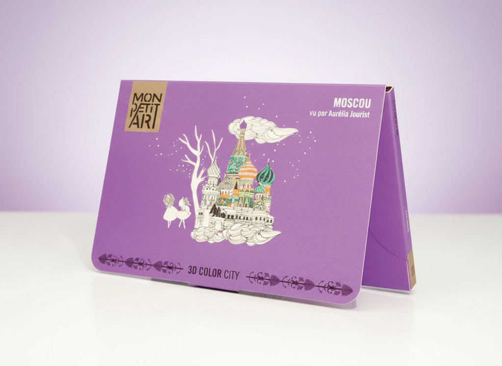 Moscou à colorier - 3D Color City