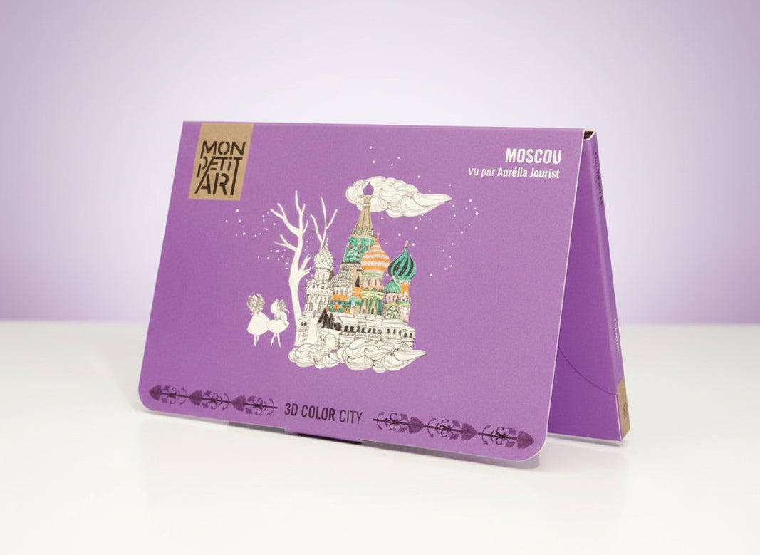 Moscou à colorier - 3D Color City