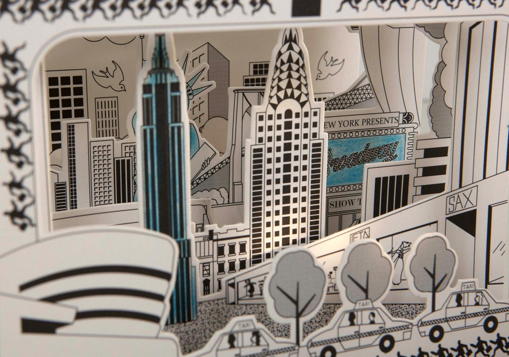 New York à colorier - 3D Color City