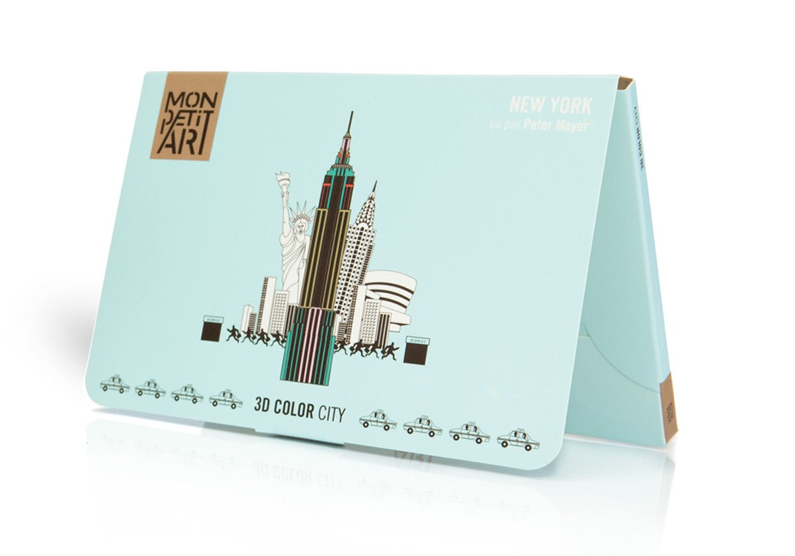 New York à colorier - 3D Color City