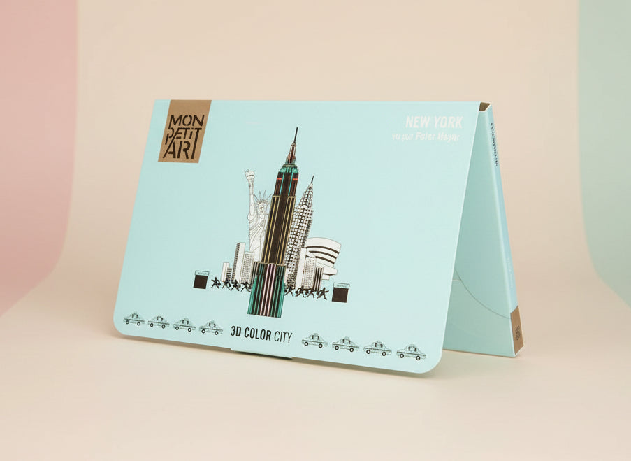 New York à colorier - 3D Color City