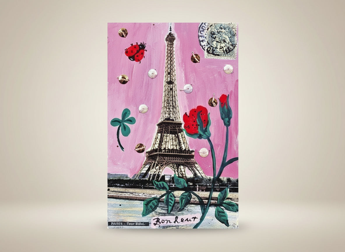 Affiche - Paris en rose