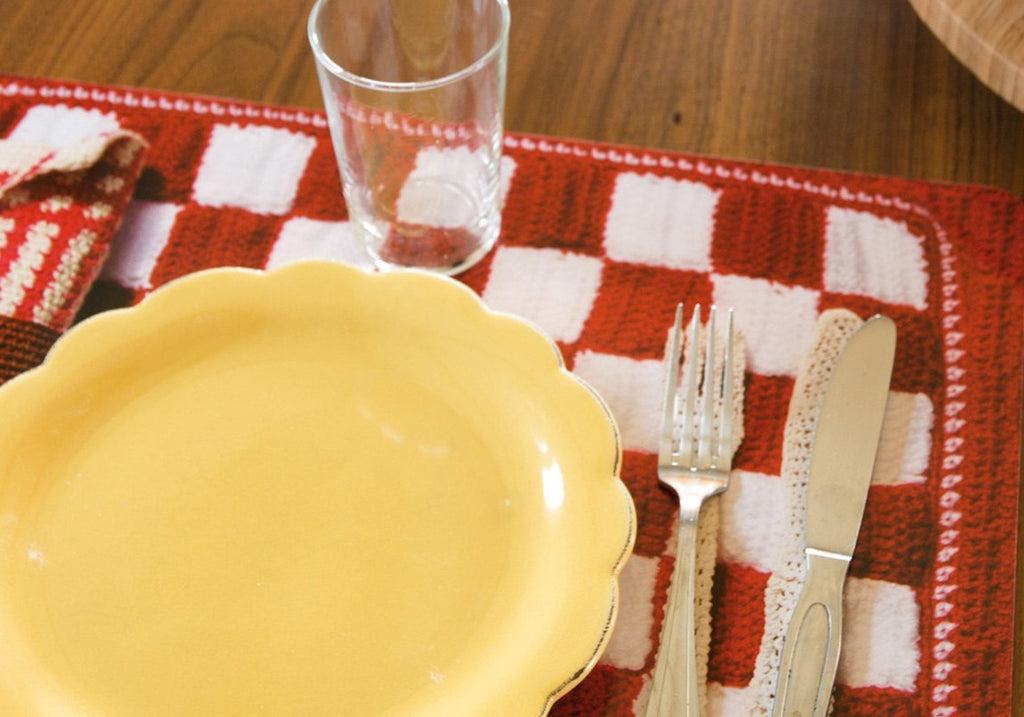 4 sets de table - Trompe l'oeil