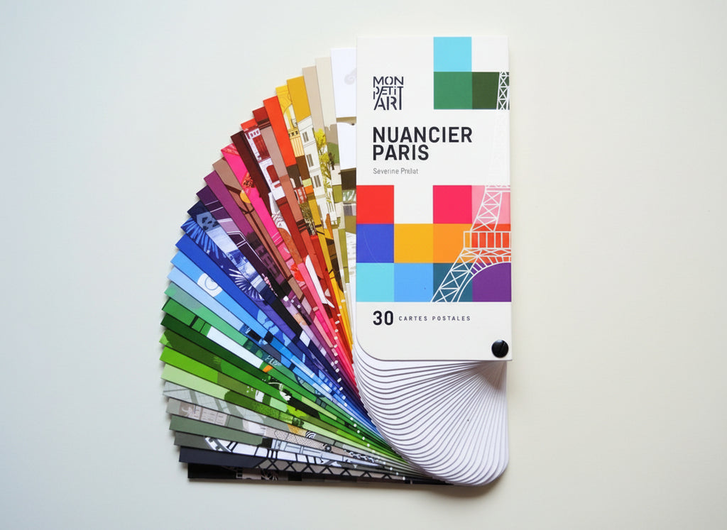 Nuancier Paris - 30 Cartes Postales
