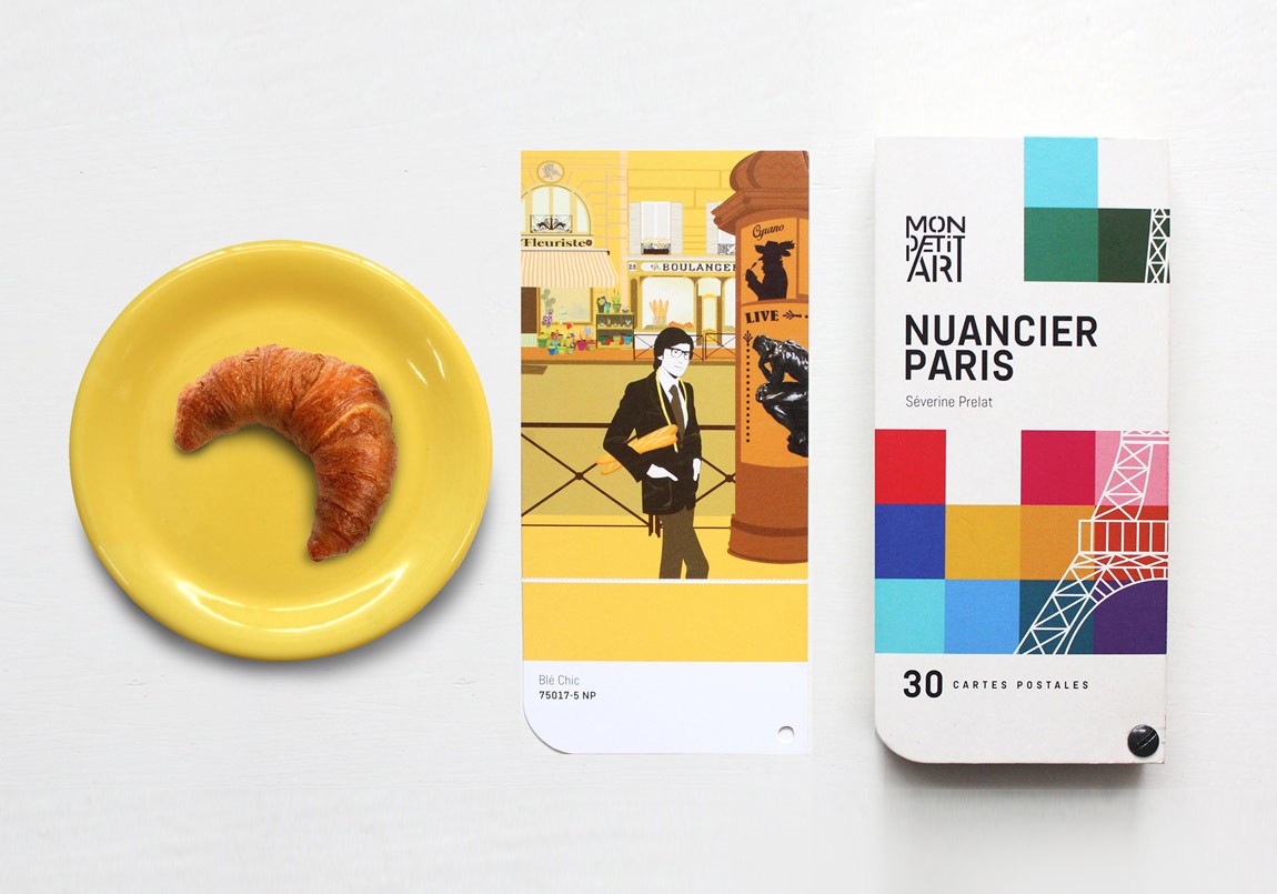 Nuancier Paris - 30 Cartes Postales