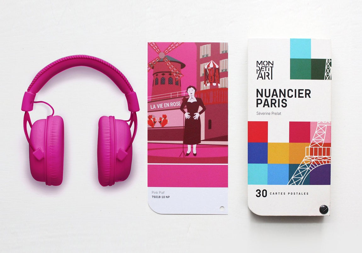 Nuancier Paris - 30 Cartes Postales