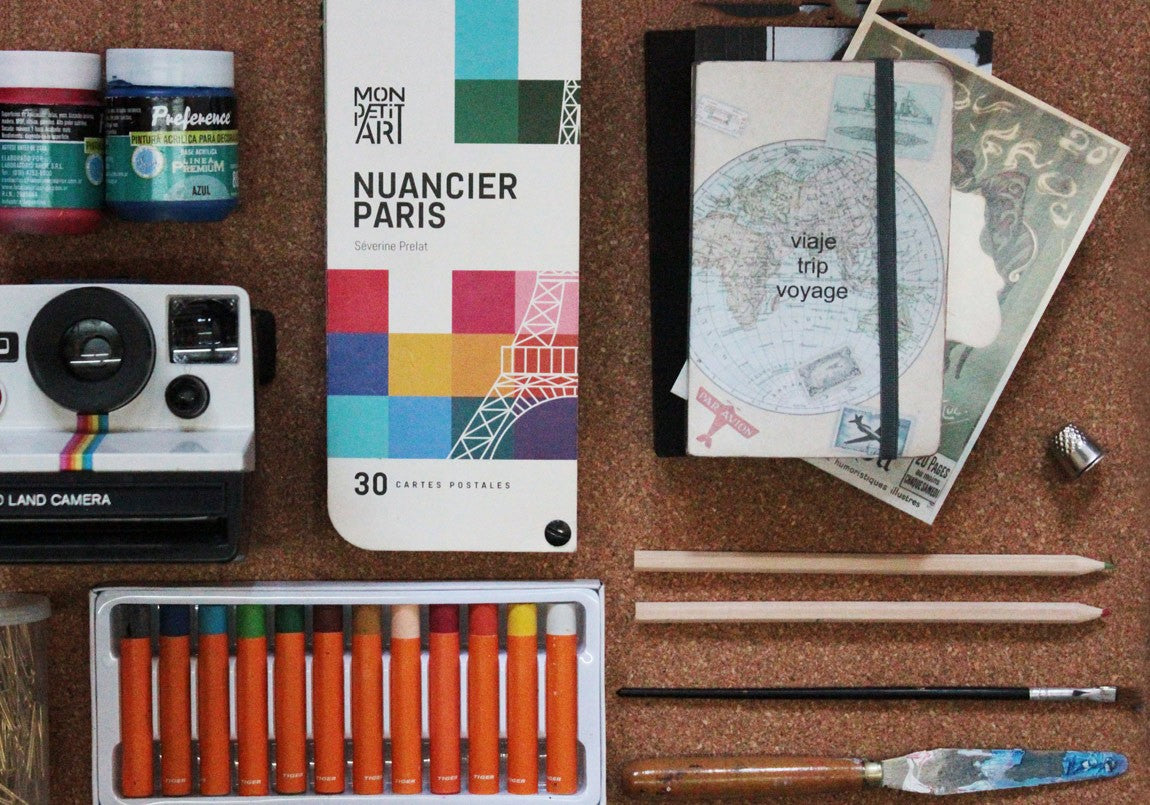 Nuancier Paris - 30 Cartes Postales