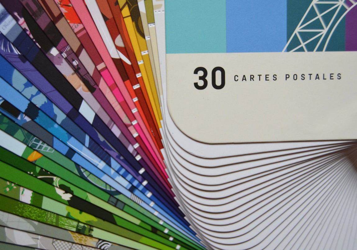 Color Guide Paris - 30 Postcards