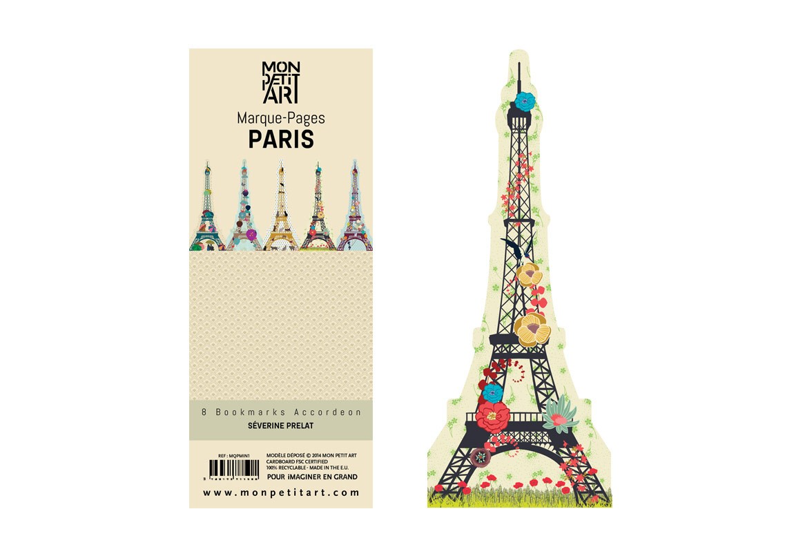 Marque-Page Paris Souvenir - Paris Multivues