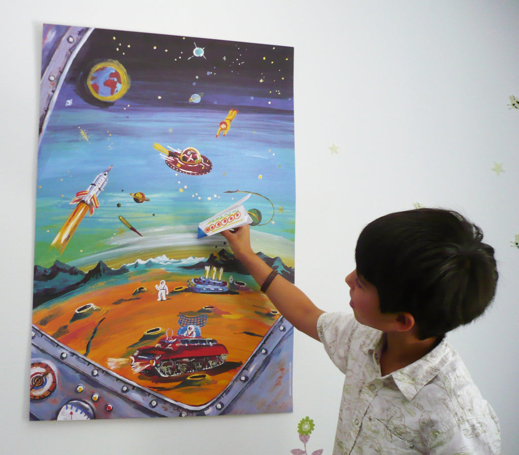 Affiche - Dans l'espace