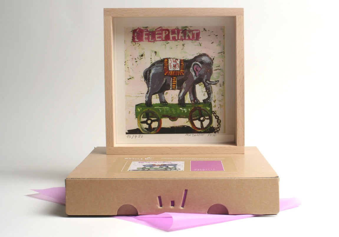 Tableaux en série limitée - L'éléphant