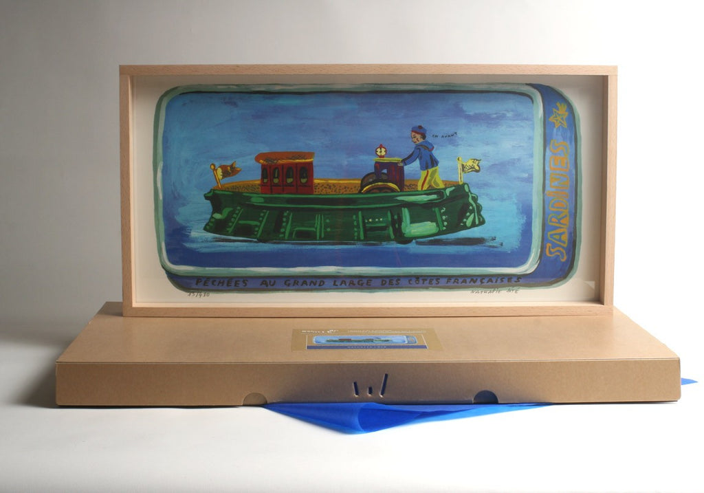 Tableaux en série limitée - La boîte à sardines
