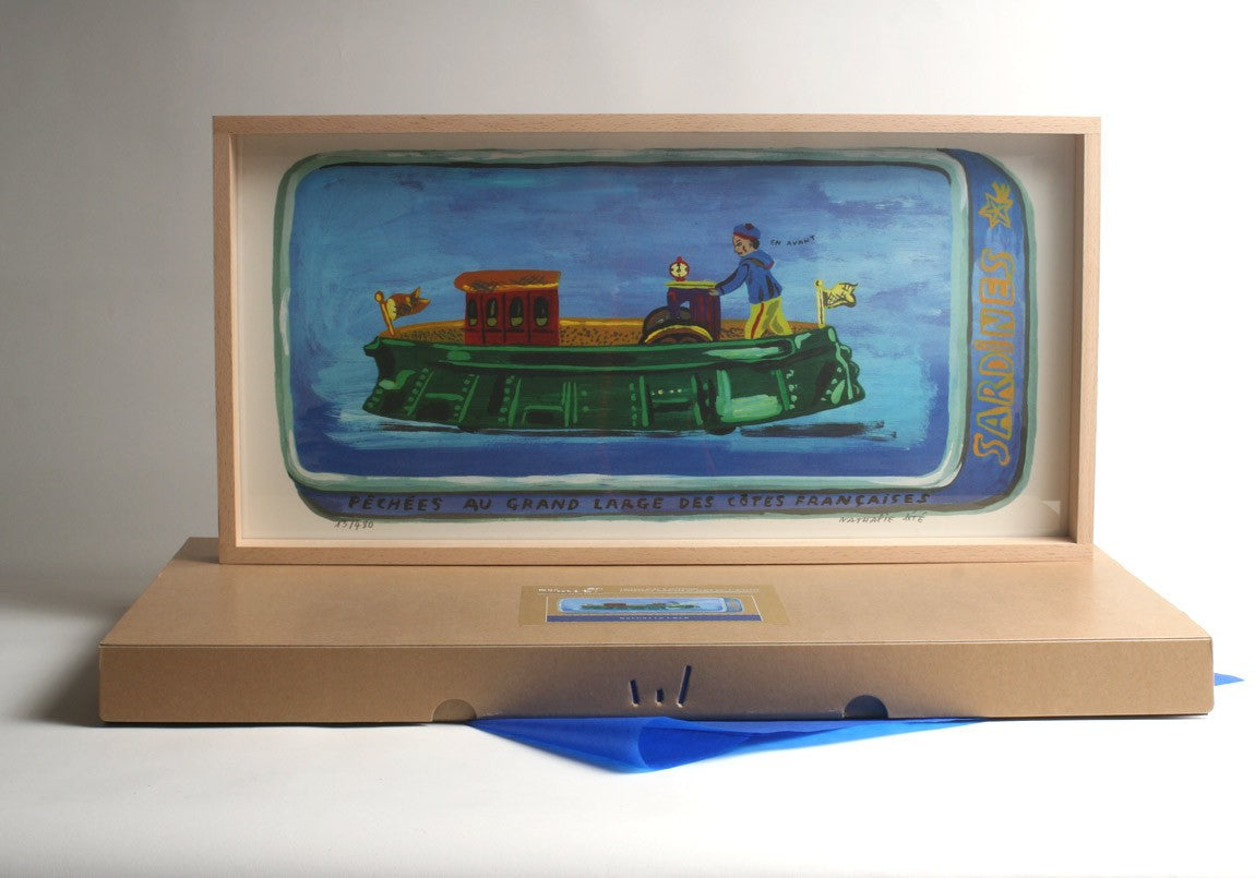 Tableaux en série limitée - La boîte à sardines