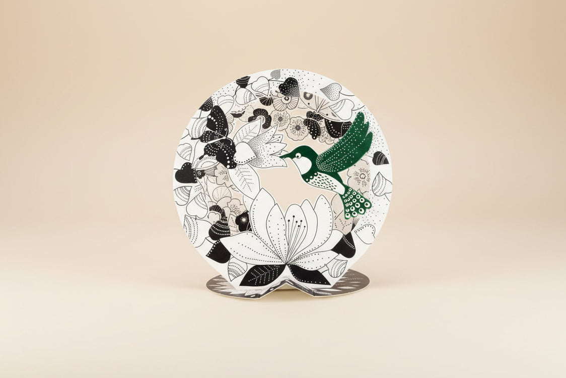 Le Colibri - Coloriage - 3D Color Bulle