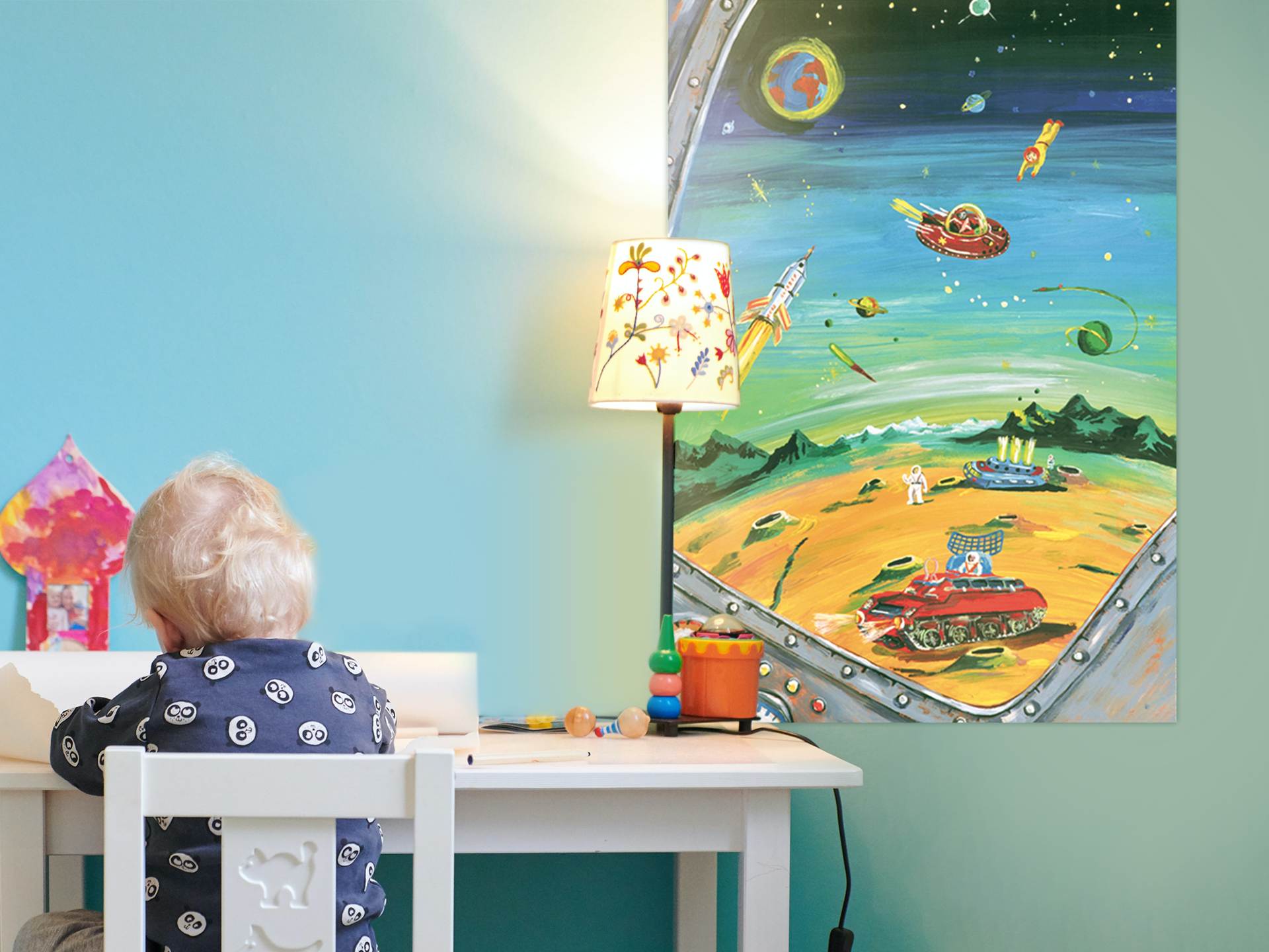 Affiche - Dans l'espace