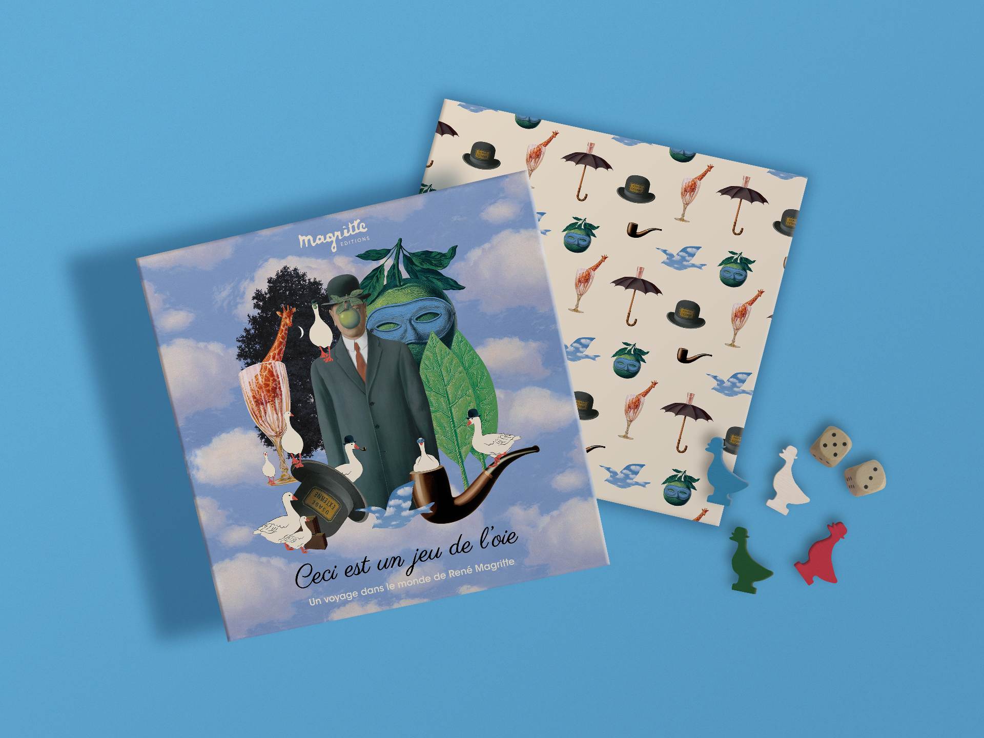 Jeu de l'oie Magritte